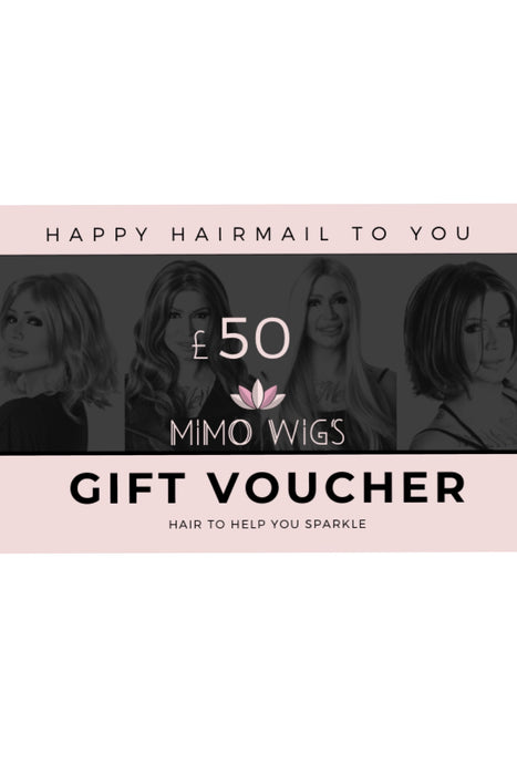 Hair Mail Gift Card | shop name | Medical Hair Loss & Wig Experts.