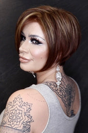 12/30BT • ROOTBEER FLOAT | Light Gold Brown & Med Red-Gold Blend with Med. Red-Gold Tips